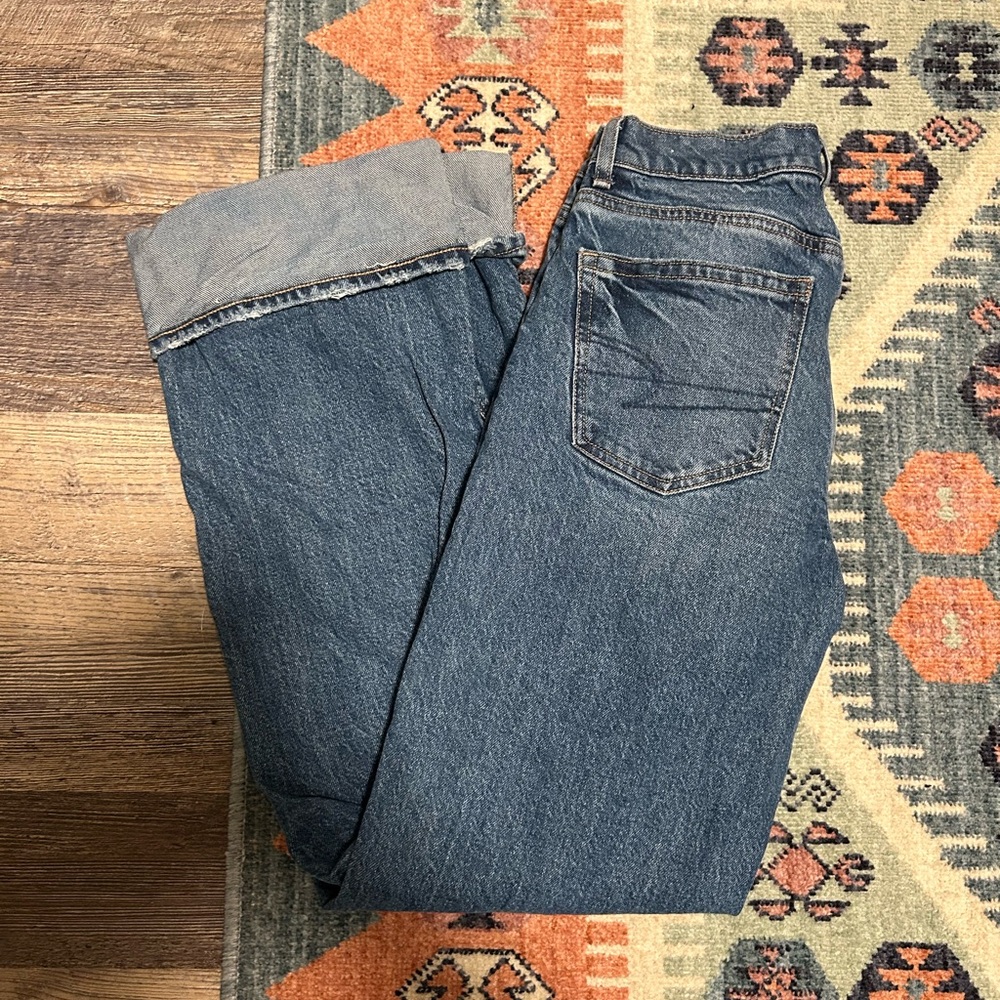 American Eagle Outfitters Blue Straight Leg Jeans